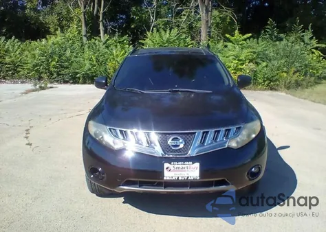 2009 Nissan Murano S z USA, uszkodzony, nr VIN JN8AZ18W29W129140